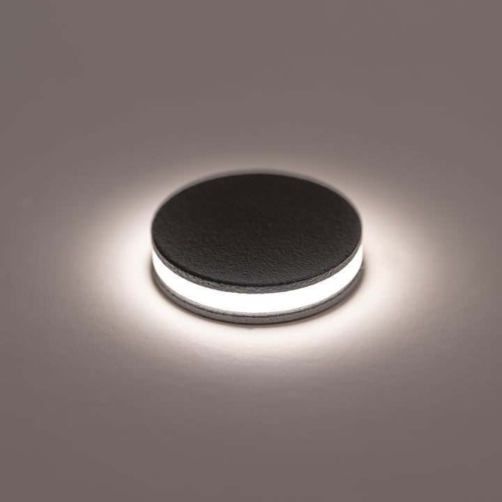 HCP-272207 - 1w 316 Stainless Steel Black Mini Wall or Inground Light