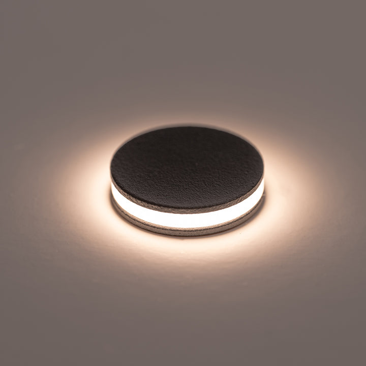 HCP-272207 - 1w 316 Stainless Steel Black Mini Wall or Inground Light