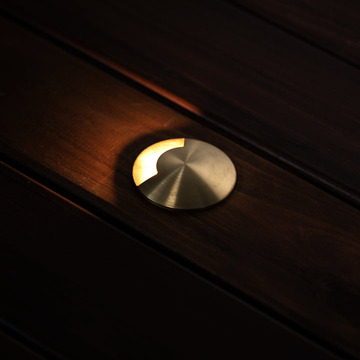 HCP-275103 - 2.5w Solid Brass 1 Way Inground Light