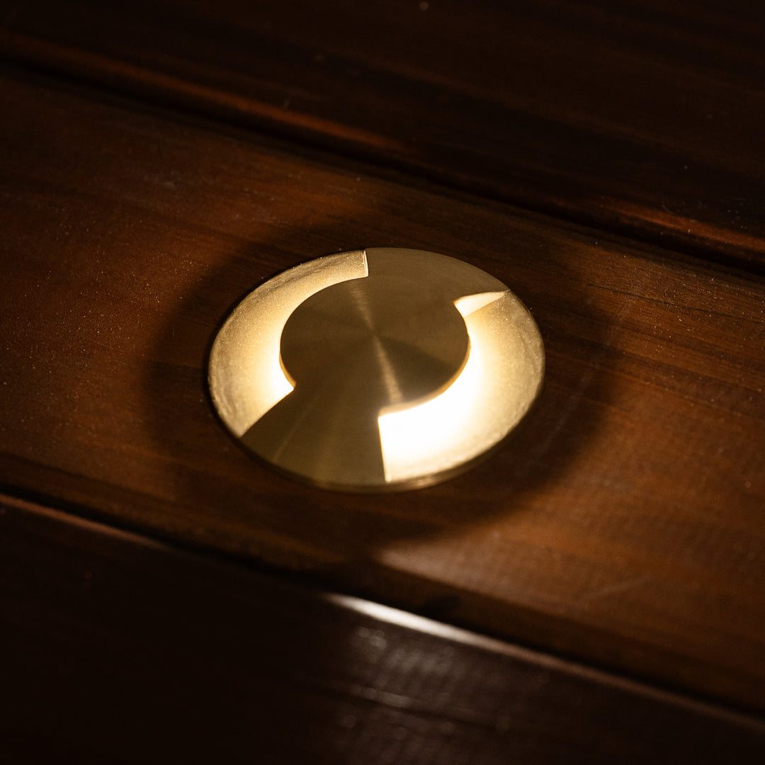 HCP-275104 - 2.5w Solid Brass 2 Way Inground Light