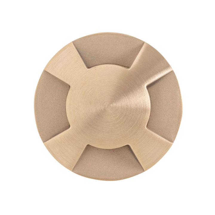HCP-275106 - 2.5w Solid Brass 4 Way Inground Light
