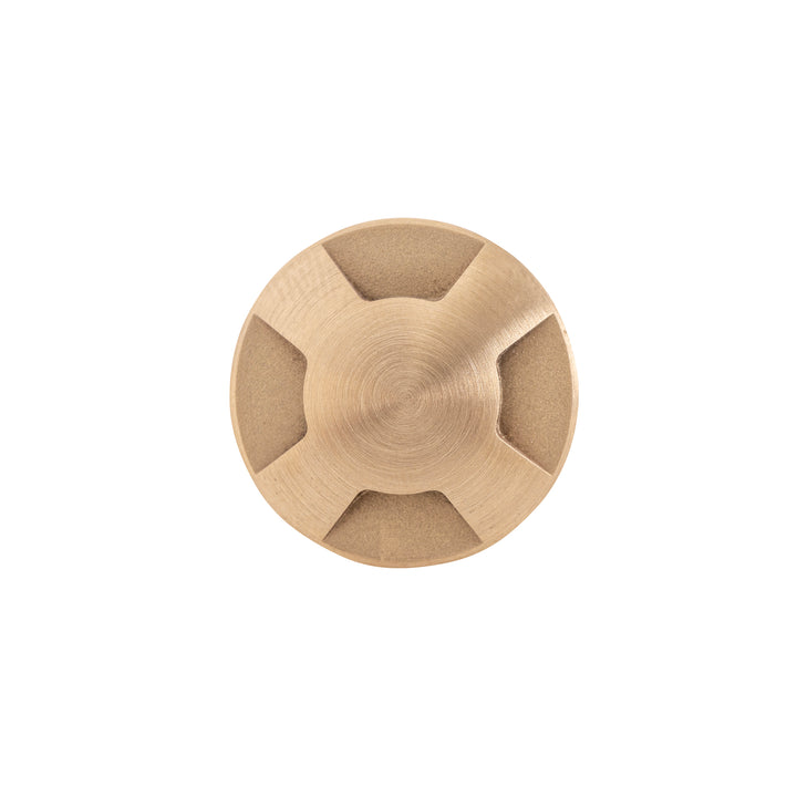 HCP-275206 - 1w Solid Brass Mini 4 Way Inground Light