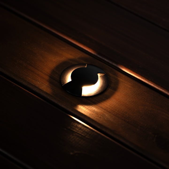 HCP-276104 - 2.5w Antique Brass 2 Way Inground Light