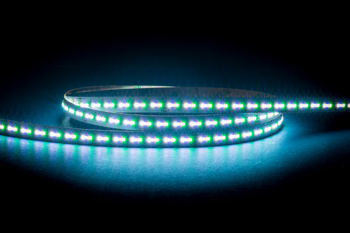 HCP-3426150 - 16w 24v DC 384LED RGB + 5000k IP20 LED Strip