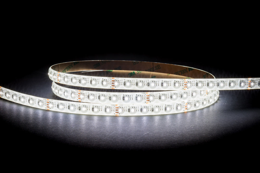 HCP-3456150 - 16w 24v DC 384LED RGB + 5000k IP54 LED Strip