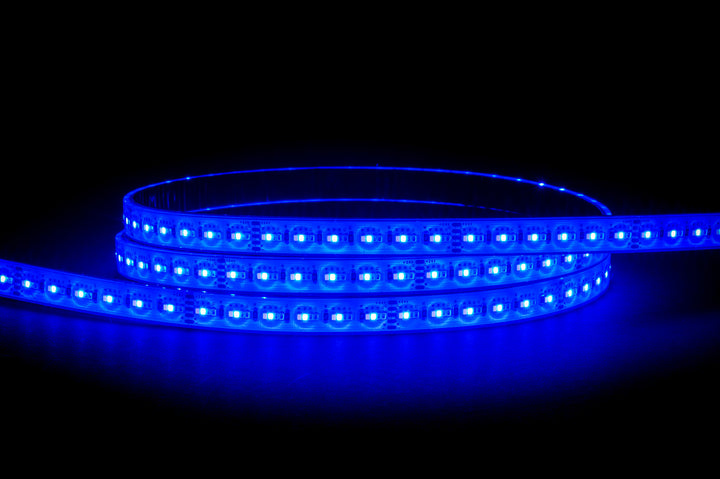 HCP-3466150 - 16w 24v DC 384LED RGB + 5000k IP67 LED Strip