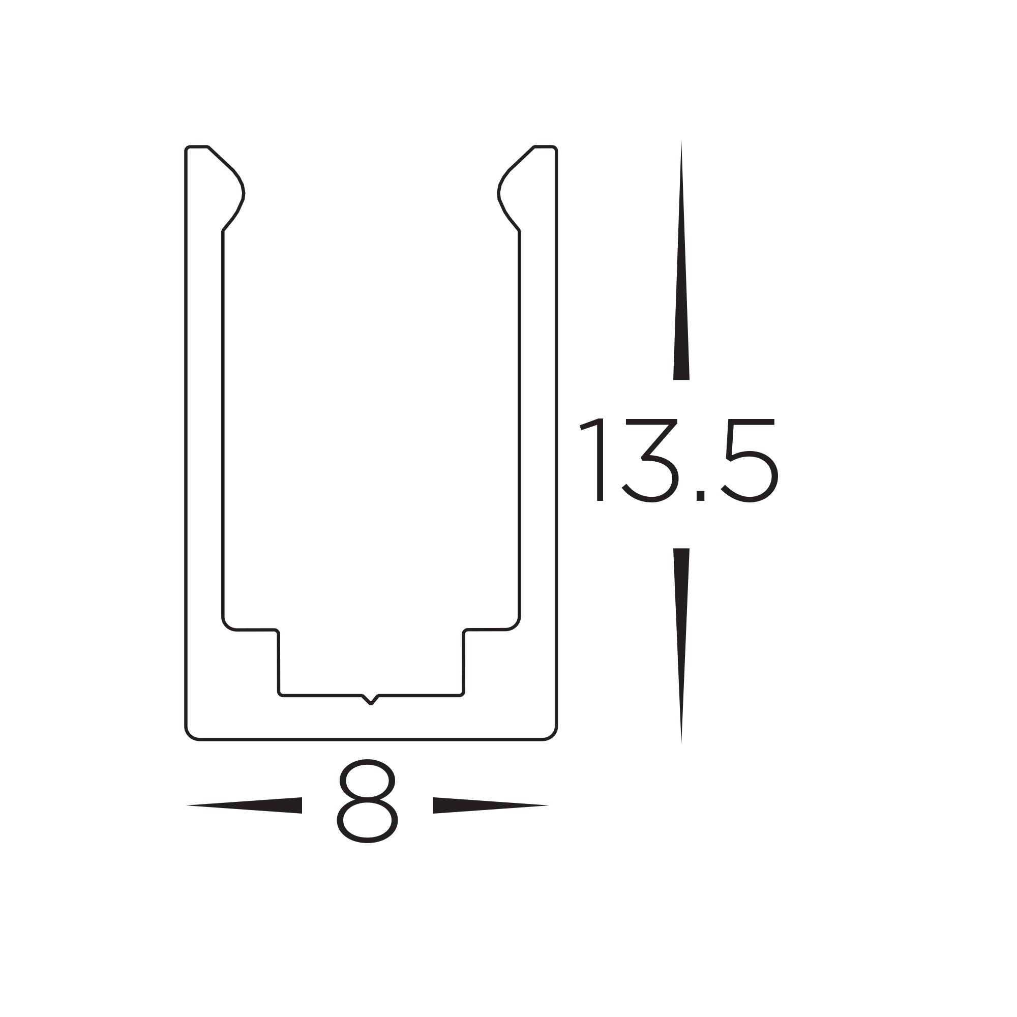 HCP-37606112 - 7.2w 24v DC 15m 2700K IP67 Side Bend HaviFlex Flexible Neon LED Strip