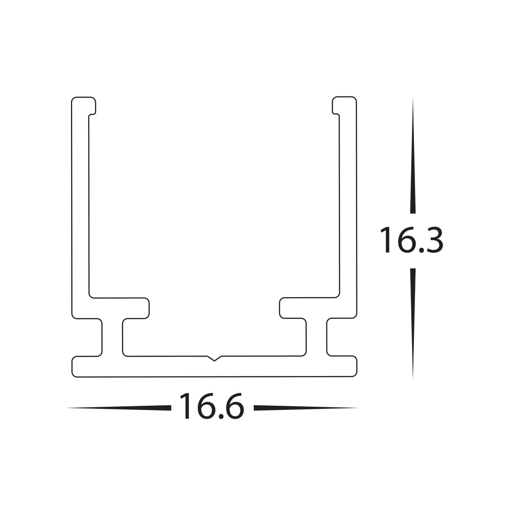 HCP-3764058-MC - Mounting Clips to suit Sauna Haviflex LED Strip