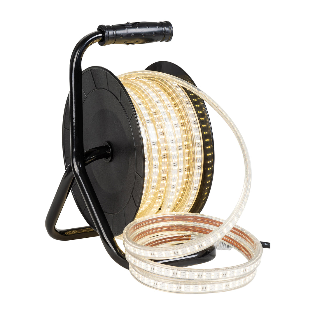 HCP-3821504 | HCP-3821505 - 12W 240v 4000k or 5000k IP65 15m Portable LED Strip Reel
