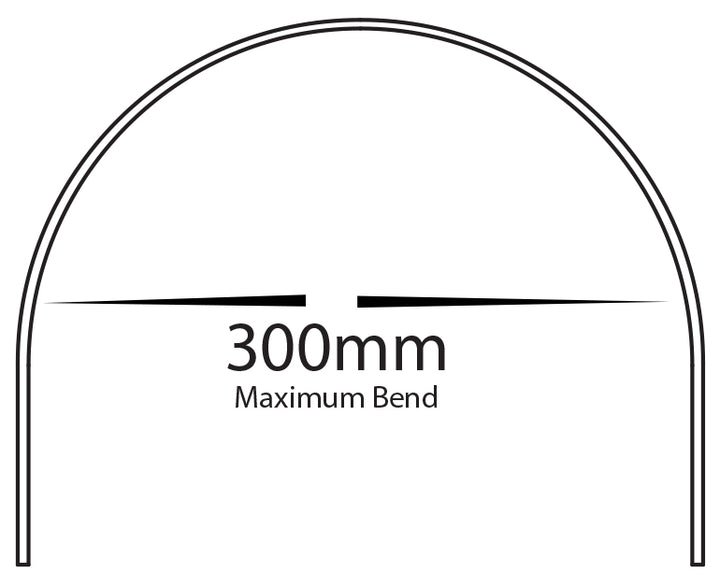 HCP-4111806 - Silver Bendable Aluminium Profile