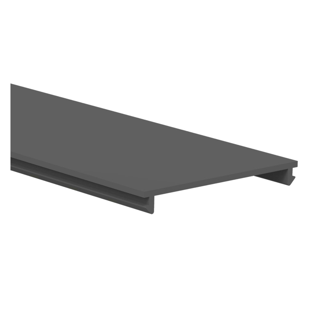 HCP-4686080-B-BLK - Black Diffuser to suit Aluminium Profile