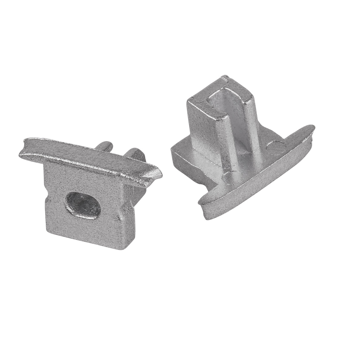 HCP-4311107 - Silver Shallow Recessed Micro Square Aluminium Profile