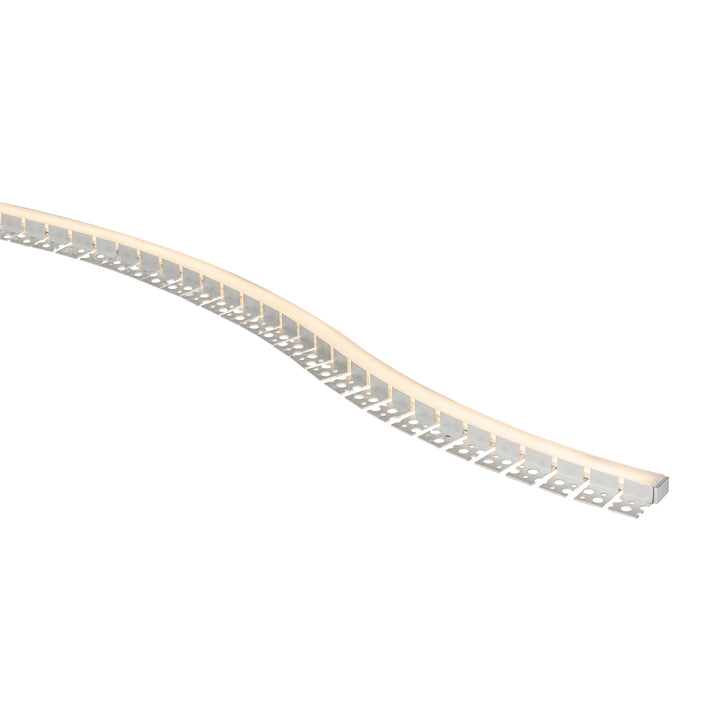 HCP-4913611-BEND - Silver Bendable Gyprock Aluminium Profile