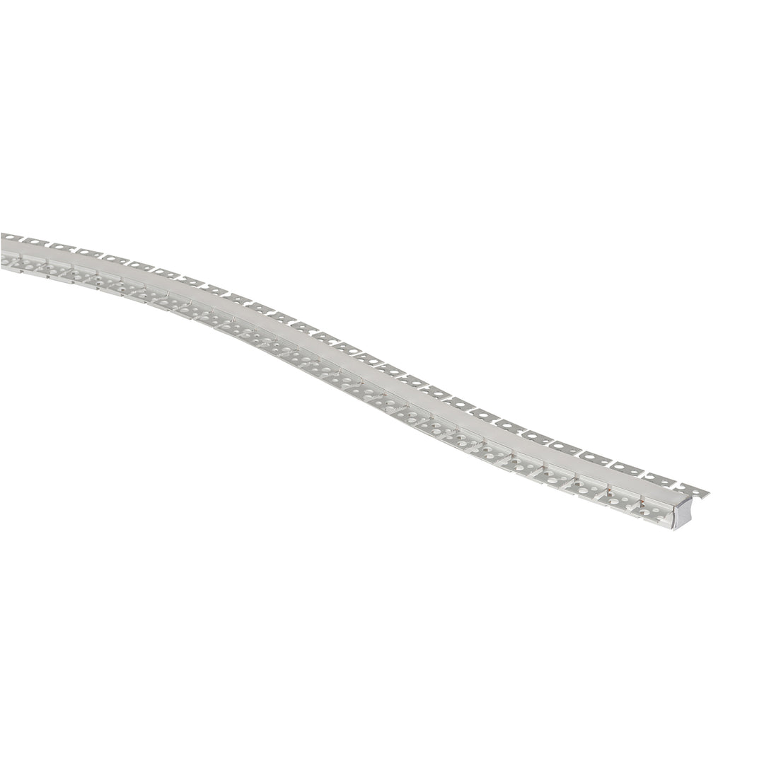 HCP-4915115-BEND - Silver Bendable Gyprock Aluminium Profile