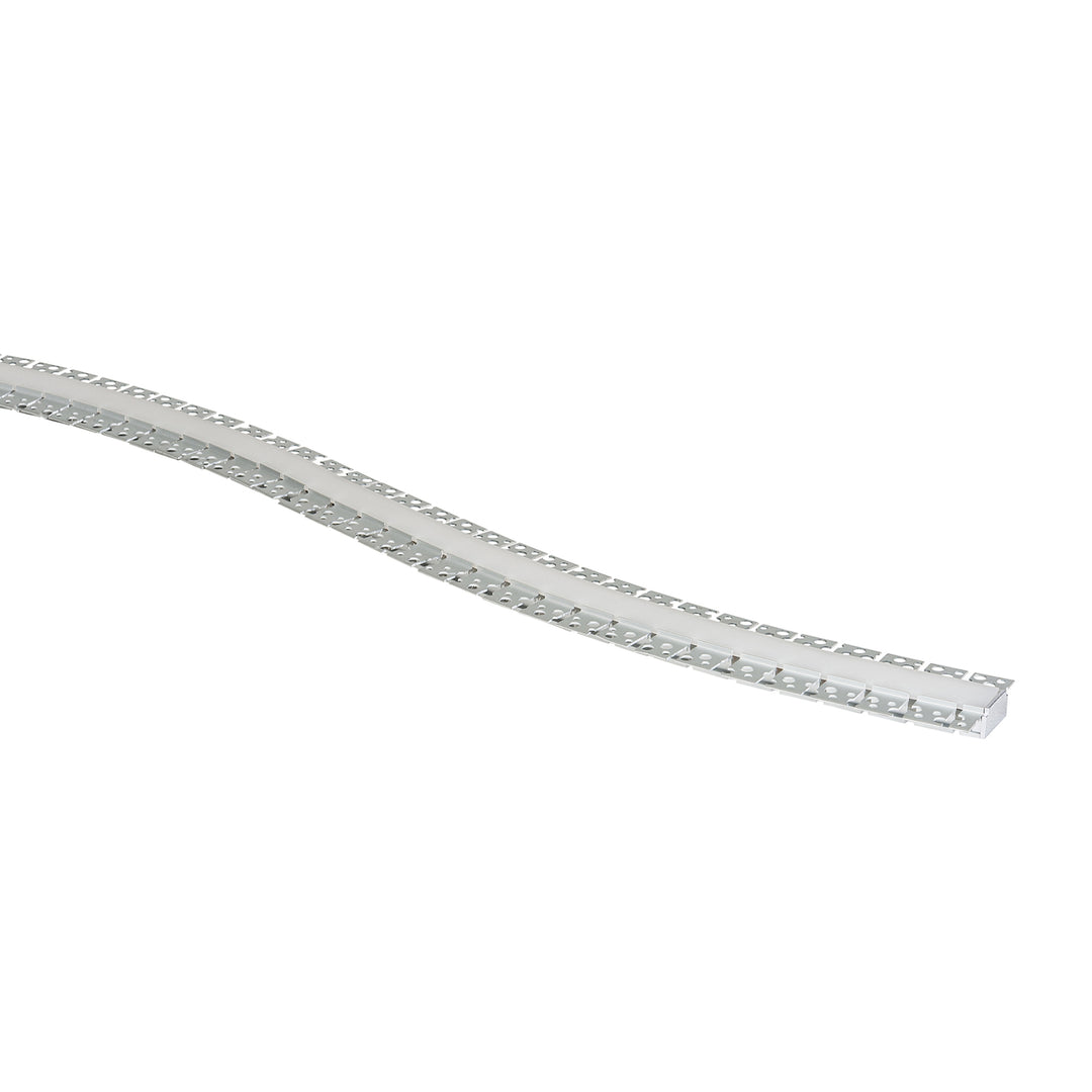 HCP-4916214-BEND - Silver Bendable Gyprock Aluminium Profile
