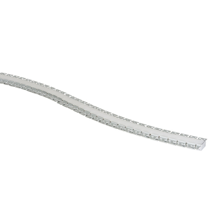 HCP-4916214-BEND - Silver Bendable Gyprock Aluminium Profile