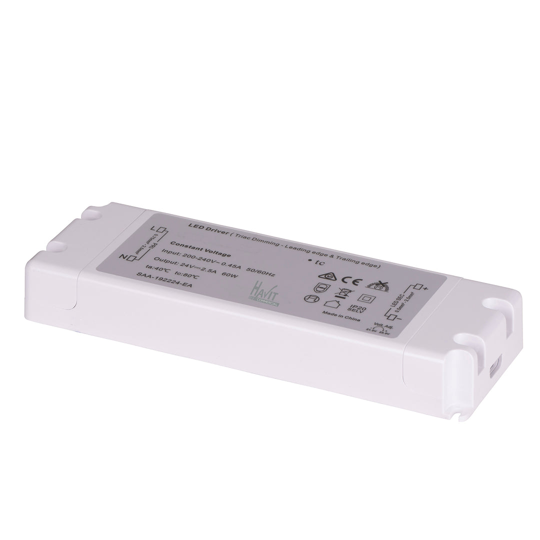 HCP-51231 - 60w 24v DC TRIAC Dimmable LED Driver