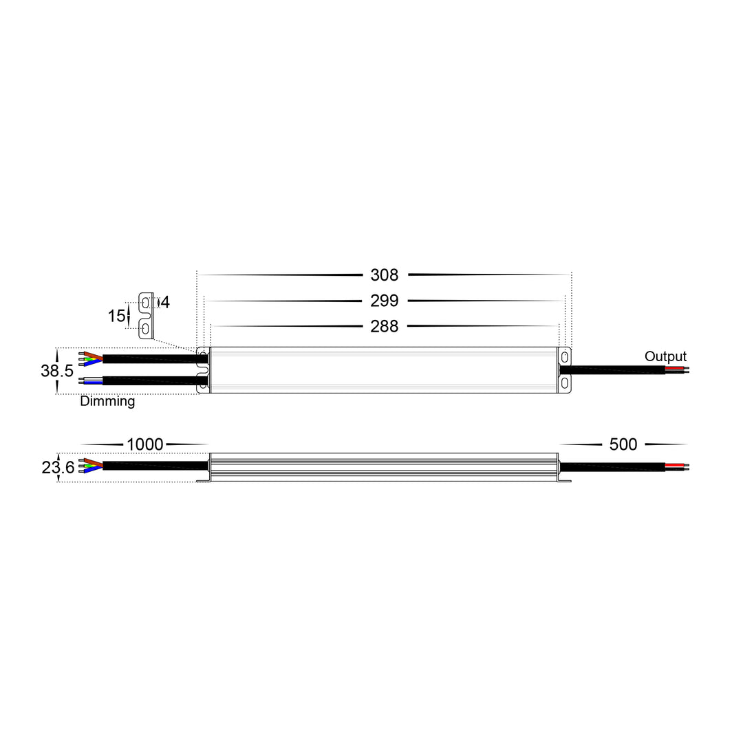HCP-522332 - 60W Dali 2 + Push Dim Dimmable LED Driver