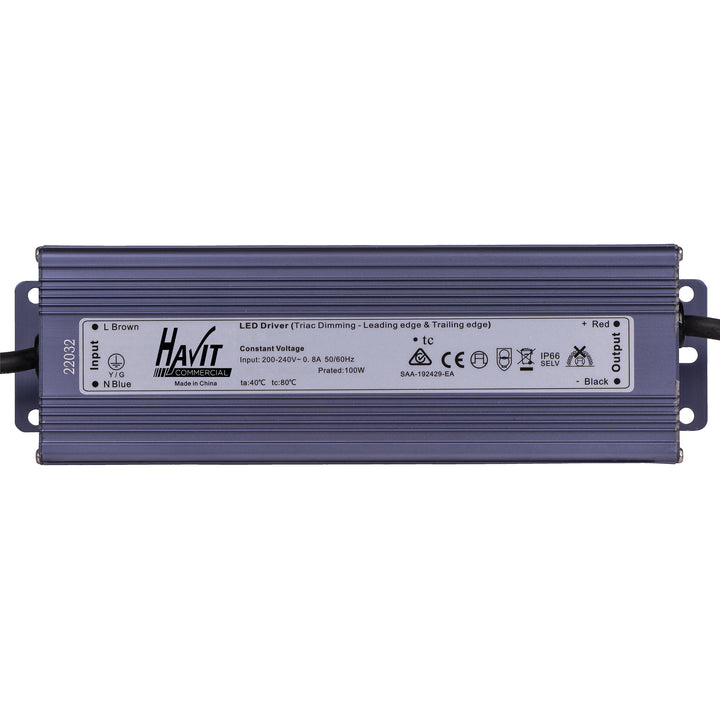 HCP-52241 - 100w 24v DC TRIAC Dimmable LED Driver
