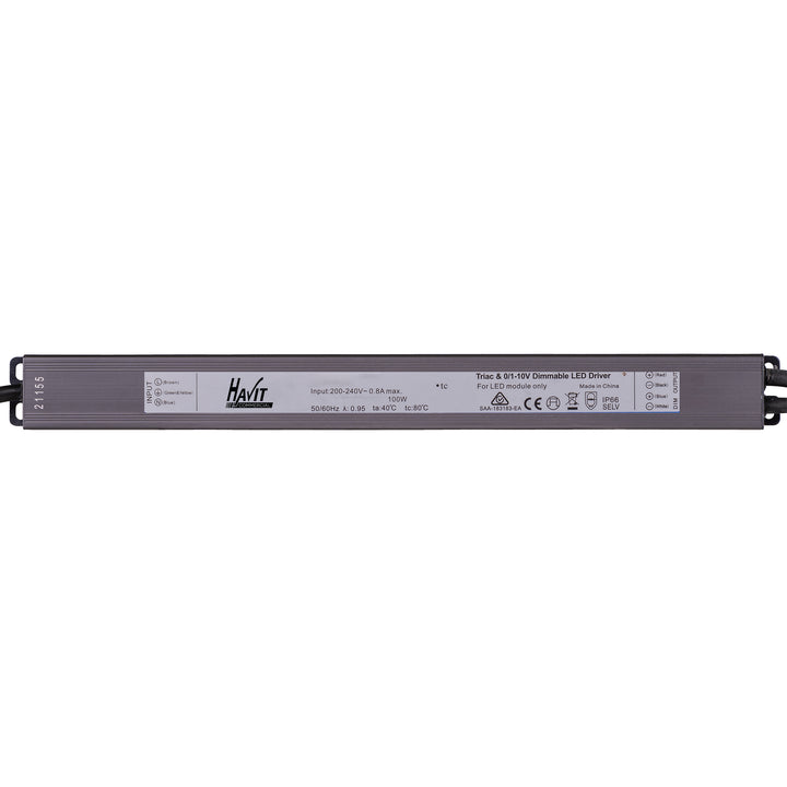 HCP-52242 - 100w 24v DC TRIAC + 0-1/10v Dimmable LED Driver