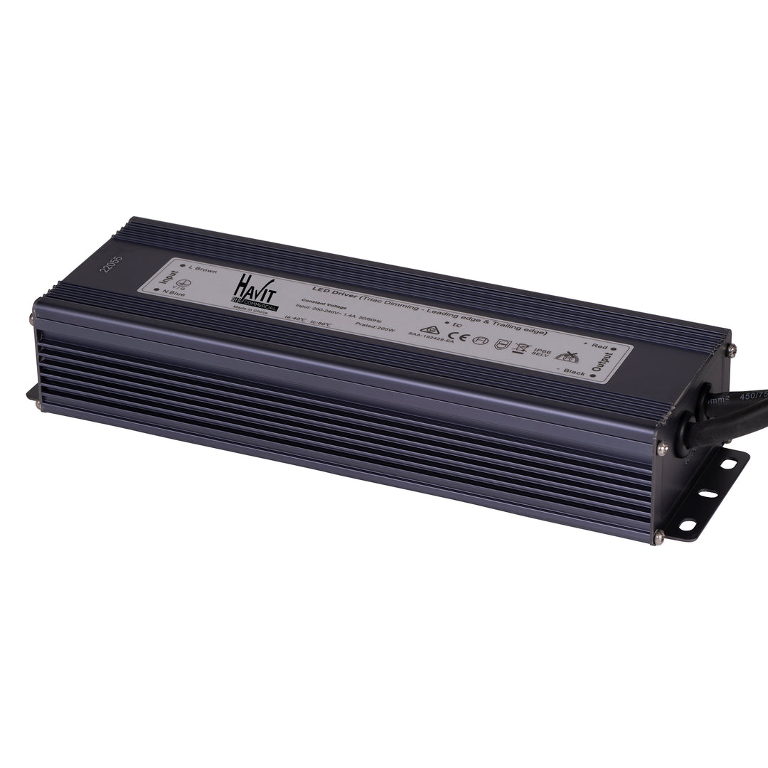 HCP-52261 - 200w 24v DC TRIAC Dimmable LED Driver