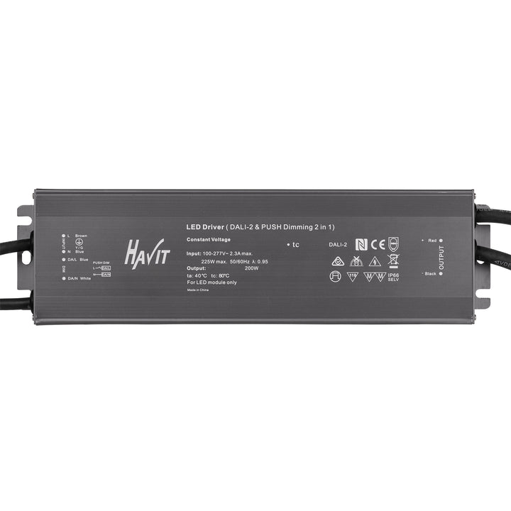 HCP-52269 - 200w 48v DC IP66 Dali 2 + Push Dim Dimmable LED Driver