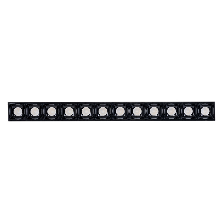 HCP-602040 - Black Triac + 0-1/10v Dimmable Linear Module with Reflector Diffuser