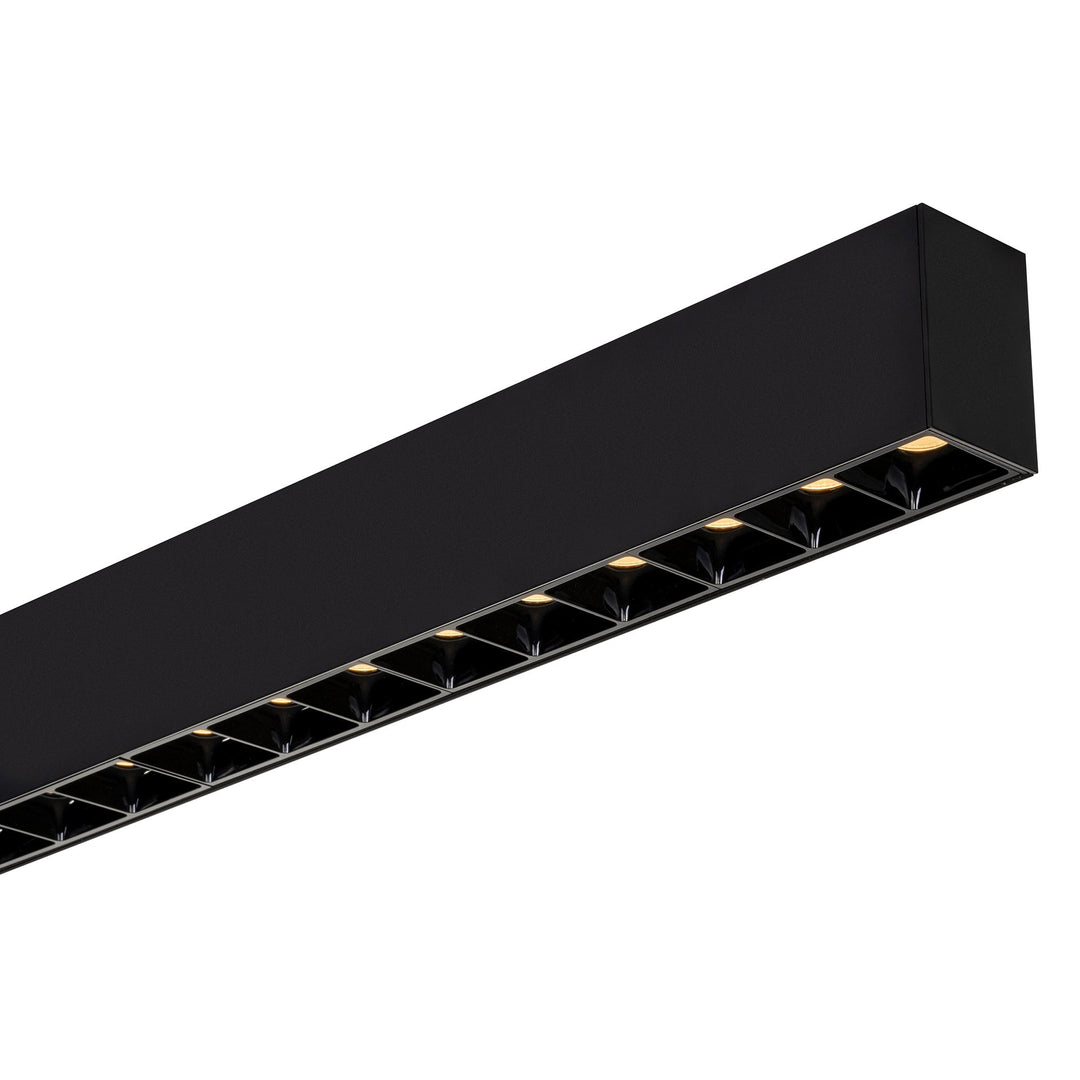 HCP-602040 - Black Triac + 0-1/10v Dimmable Linear Module with Reflector Diffuser