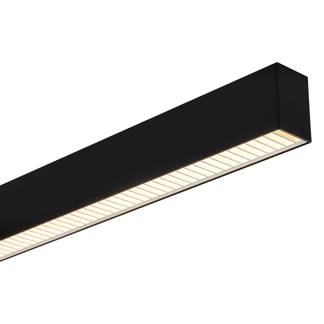 HCP-602050 - Black Triac + 0-1/10v Dimmable Linear Module with Grill Diffuser