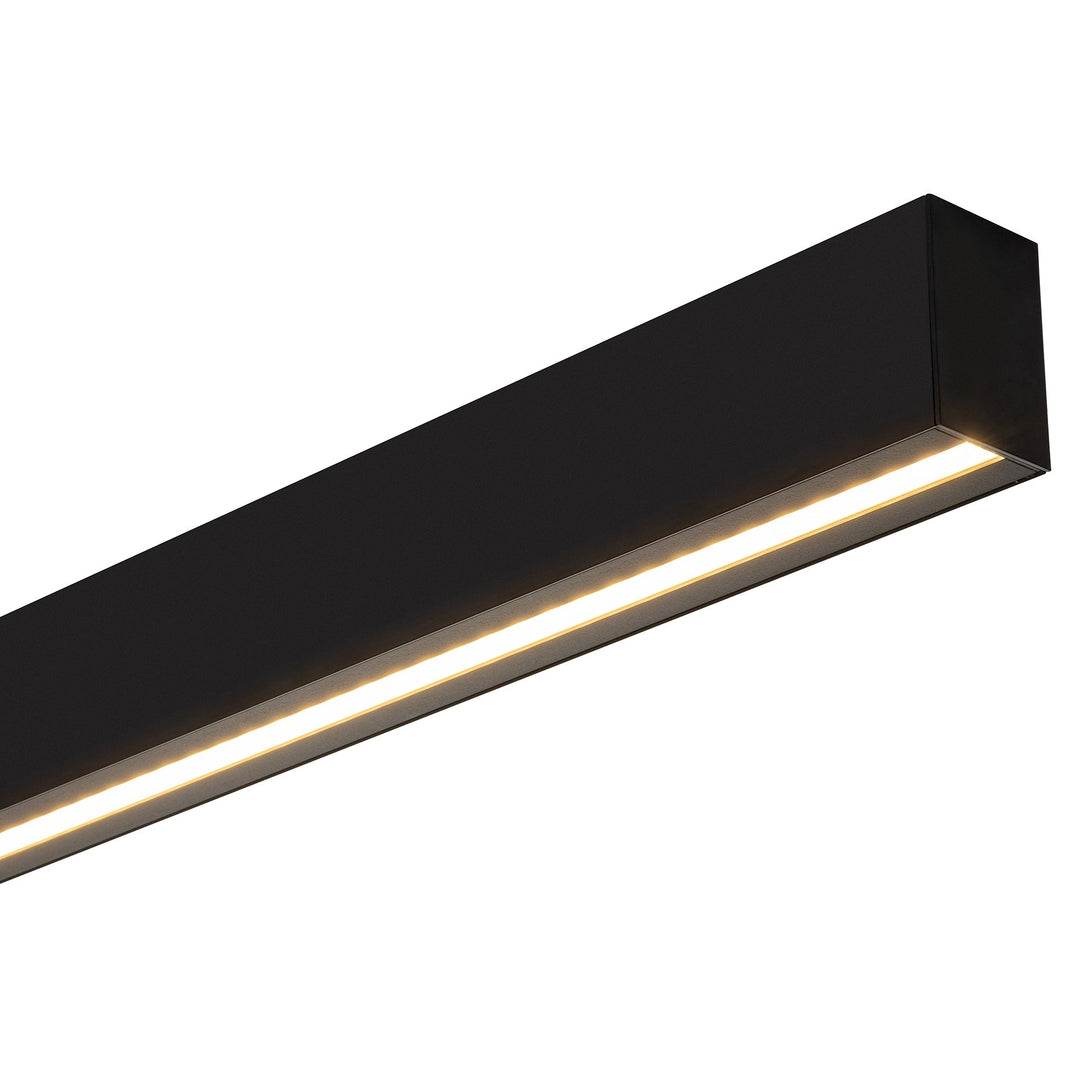 HCP-602060 - Black Triac + 0-1/10v Dimmable Linear Module with Asymmetric Diffuser
