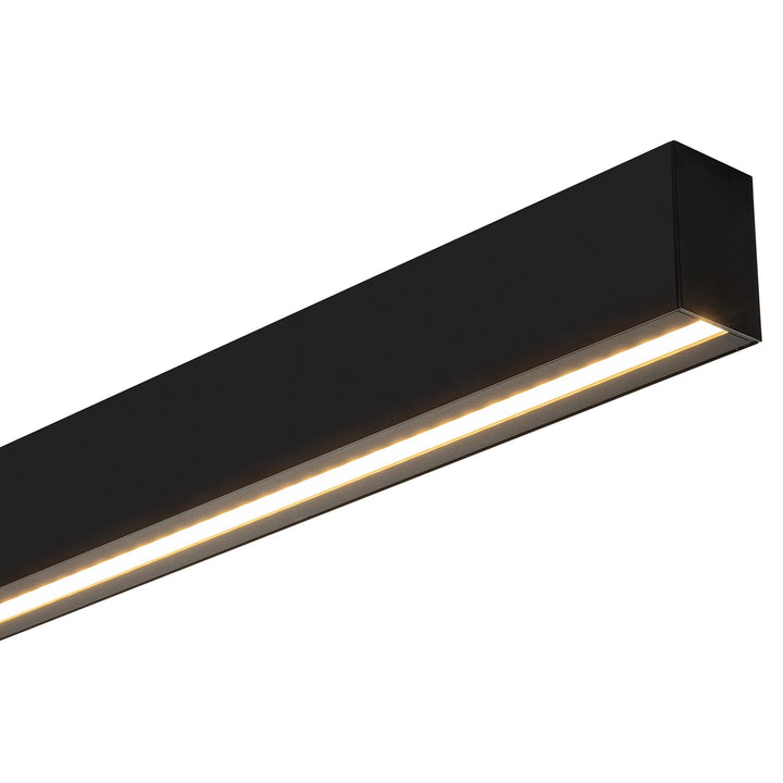 HCP-602060 - Black Triac + 0-1/10v Dimmable Linear Module with Asymmetric Diffuser