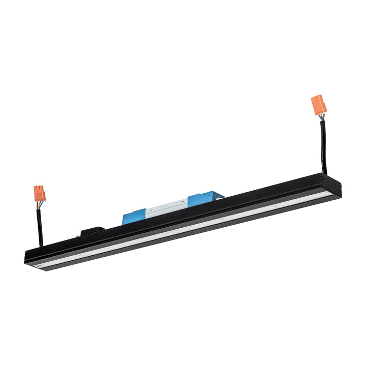 HCP-602060 - Black Triac + 0-1/10v Dimmable Linear Module with Asymmetric Diffuser