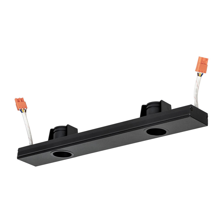 HCP-602082 | HCP-602083 | HCP-602084 | HCP-602085 - Black Triac + 0-1/10v Dimmable Linear 2 Light Downlight