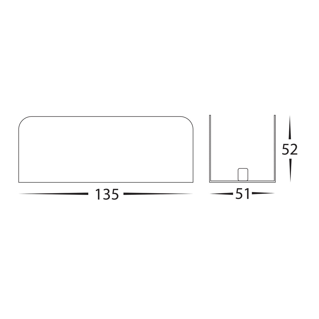 HCP-602100-JOINER - Joiner to suit Linear Modules Aluminium Profile