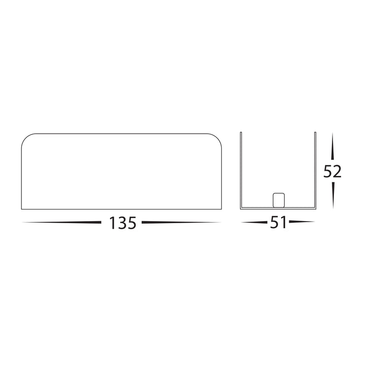 HCP-602100-JOINER - Joiner to suit Linear Modules Aluminium Profile