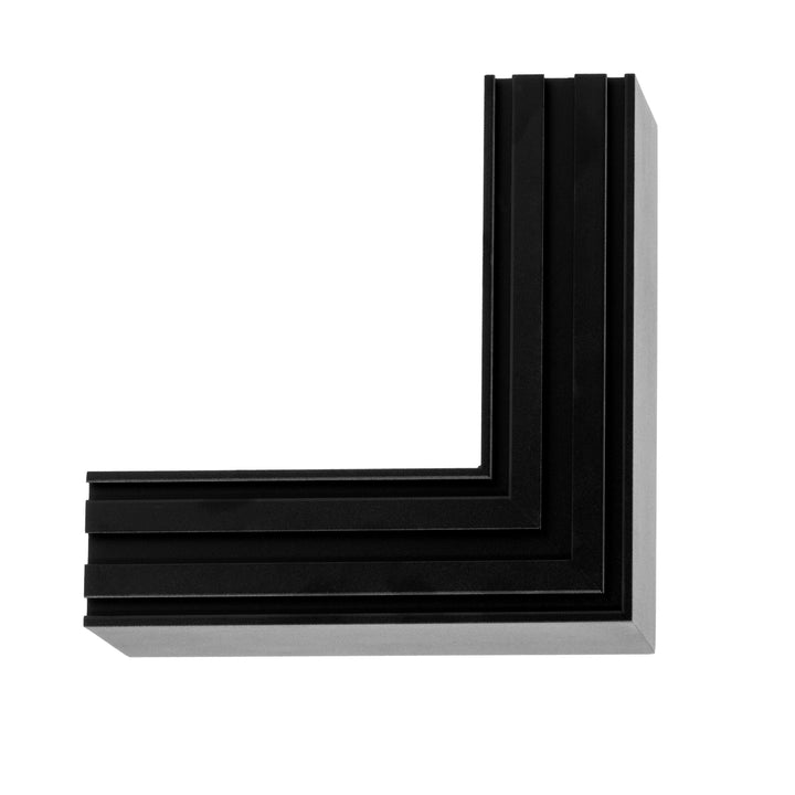 HCP-602100-L - Black L Shape Connector to suit Linear Modules
