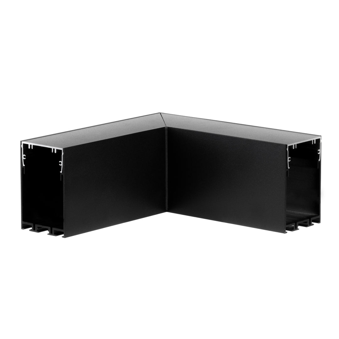 HCP-602100-L - Black L Shape Connector to suit Linear Modules