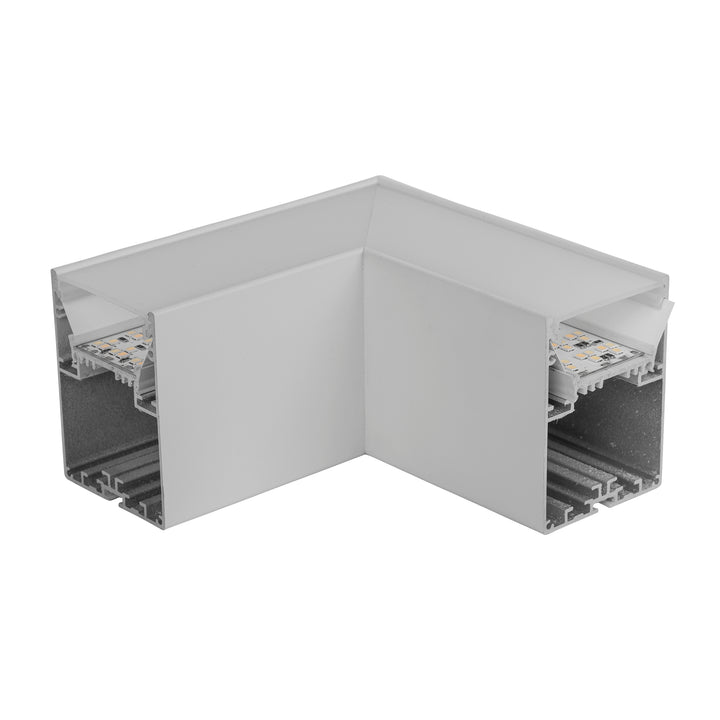 HCP-6035270-L - White 7w L-Shape TRI Colour Proline Connector