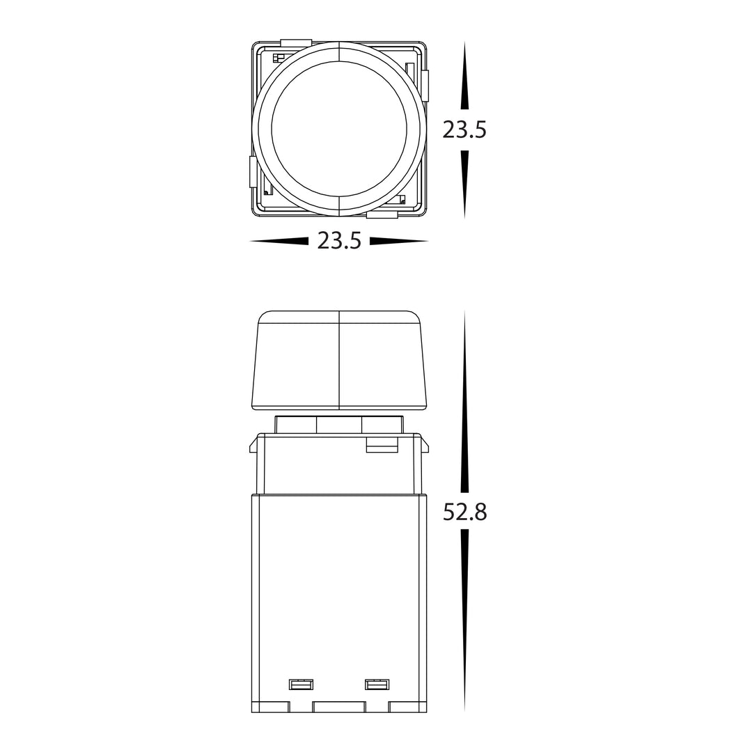 HCP-71212 - 0-1/10V Single Colour LED Strip Dimming Pot