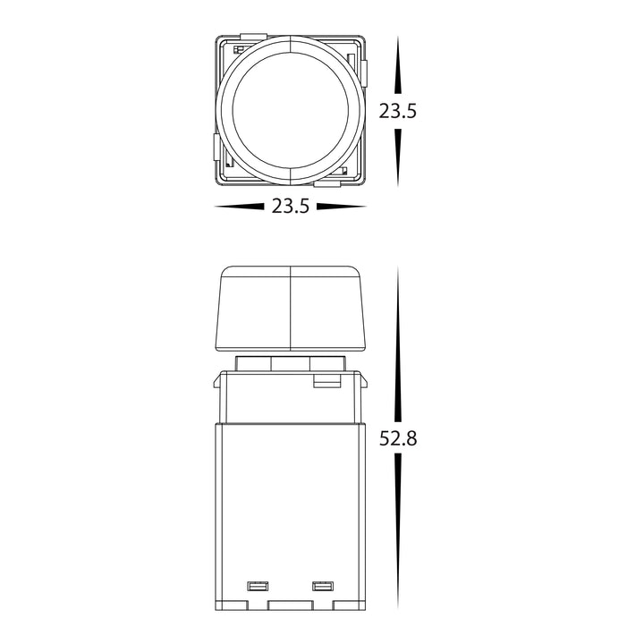 HCP-71212 - 0-1/10V Single Colour LED Strip Dimming Pot
