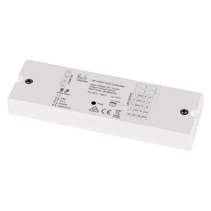 HCP-77243 - 5 Channel WIFI + RF LED Strip Receiver