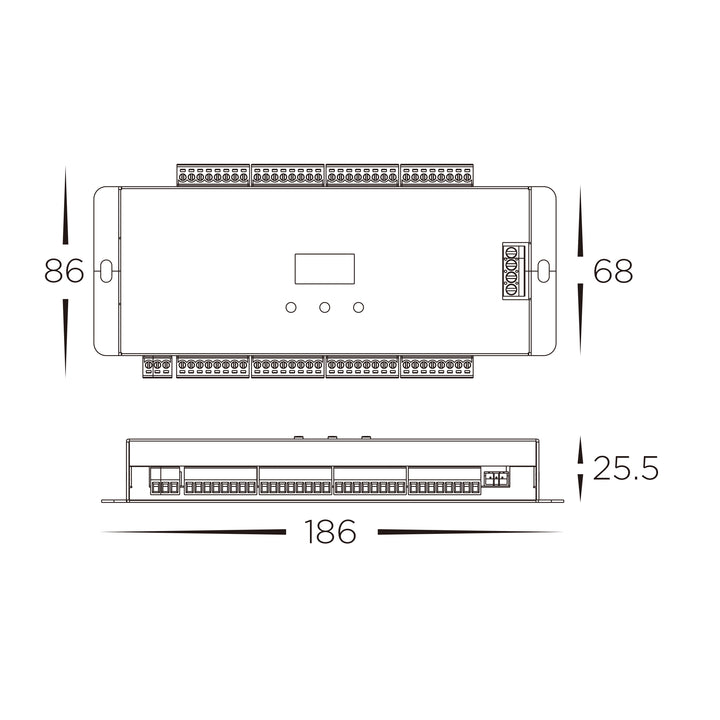 HCP-79233 - 32 Channel LED Strip + SPI Stair Controller