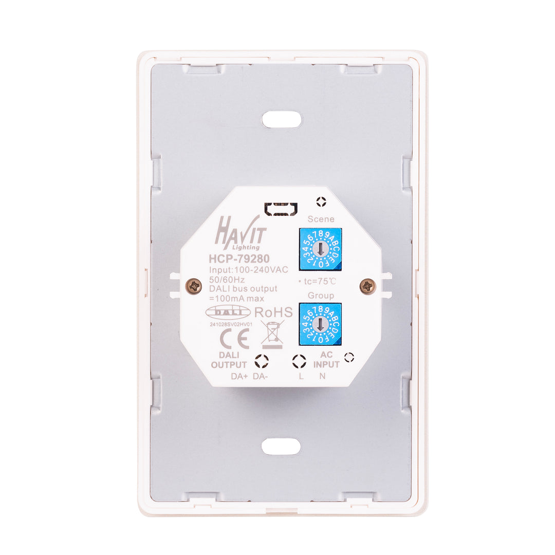 HCP-79280 - Dali DT8 Tunable Touch Panel Controller