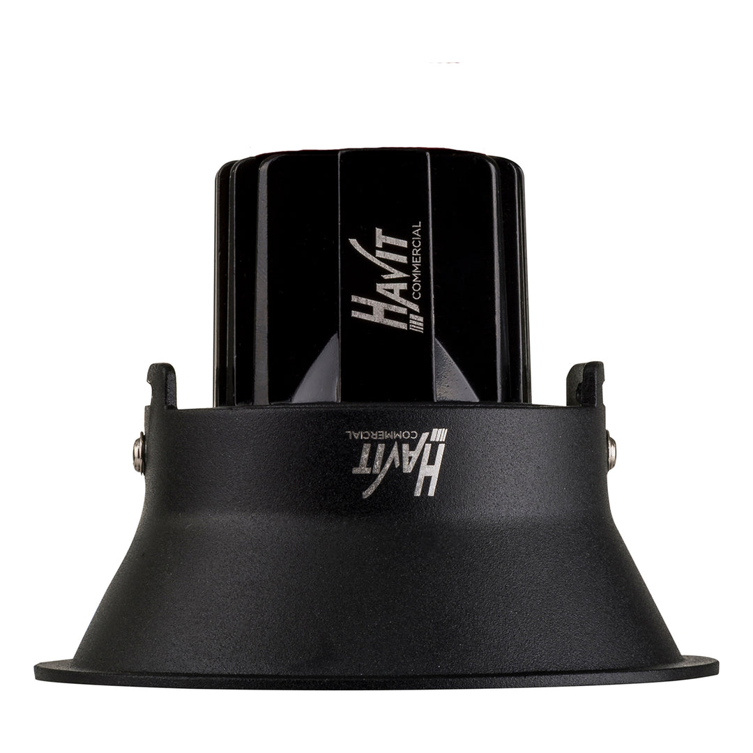 HCP-81290137 | HCP-81290147- Black Deep Tilt 7.2w 24v DC Recessed LED Downlight