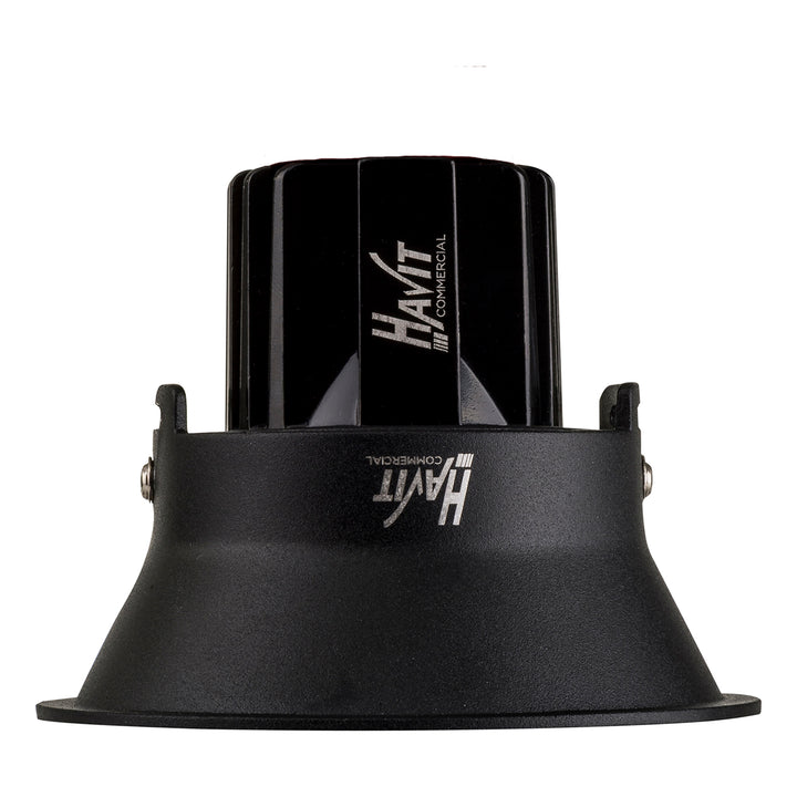 HCP-81290137 | HCP-81290147- Black Deep Tilt 7.2w 24v DC Recessed LED Downlight