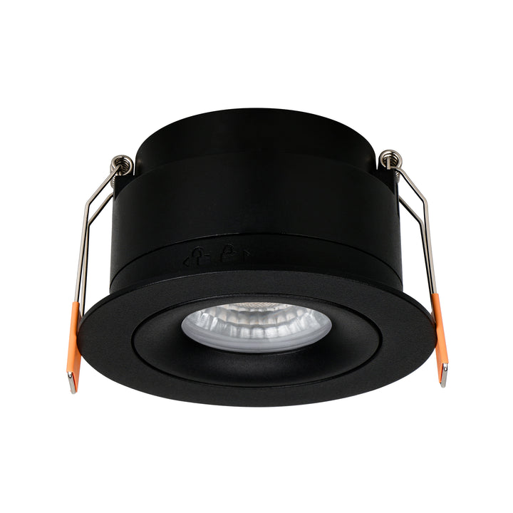 HCP-81221010 - Black 8-10w Triac Dimmable Recessed LED Downlight