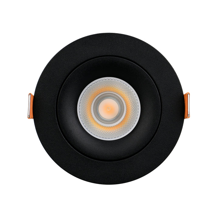 HCP-81221010 - Black 8-10w Triac Dimmable Recessed LED Downlight