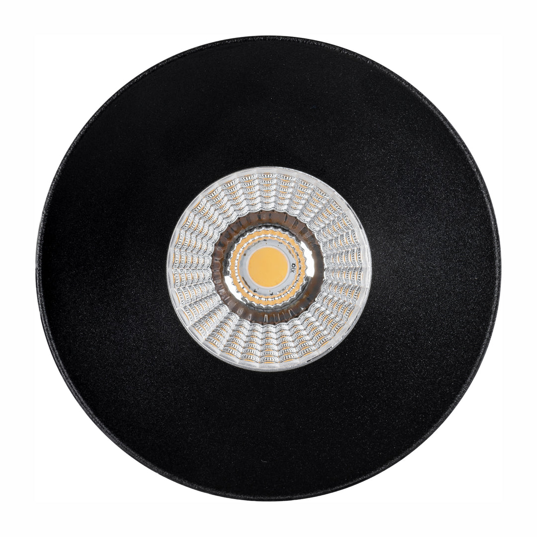 HCP-81221506 | HCP-81241506 - Black Round Fixed 6w Recessed LED Downlight