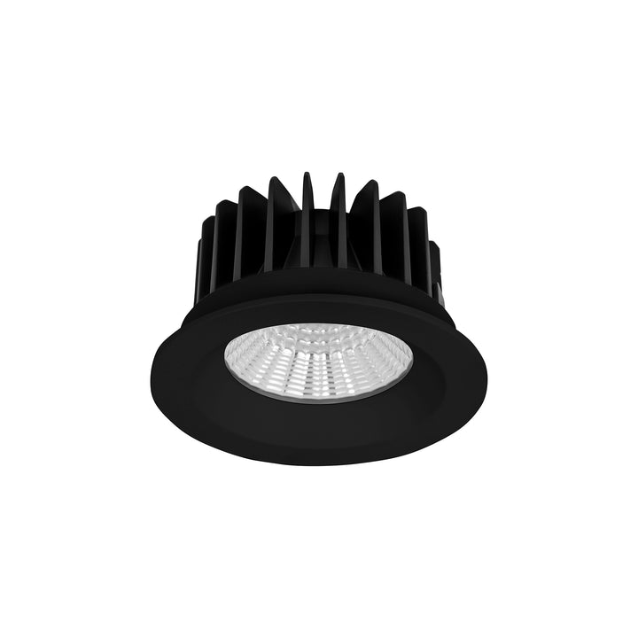 HCP-81222112 | HCP-81242112 - Black 12w IP65 5 Colour Dimmable Recessed LED Downlight