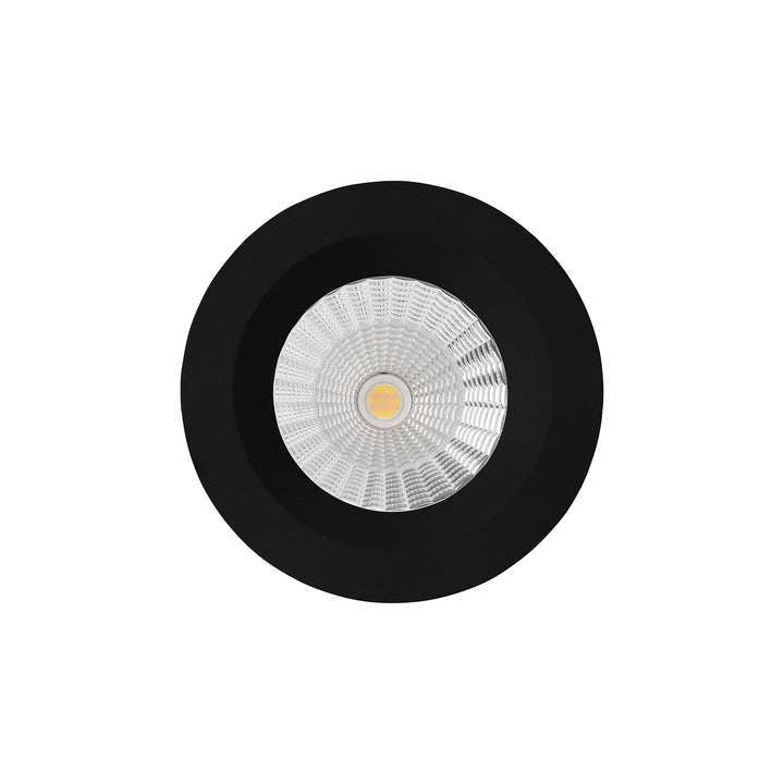 HCP-81222112 | HCP-81242112 - Black 12w IP65 5 Colour Dimmable Recessed LED Downlight